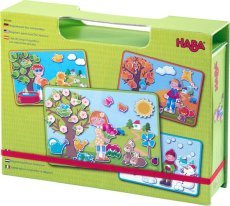 Haba Magnetická kniha a skládačka Čtyři roční období