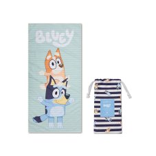 Plážová osuška Swim Essentials z mikrovlákna 135 x 65 cm Bluey