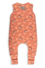 Celoroční spací pytel s nohavicemi Sleepee Vintage Animals Amaranth/Cream XS