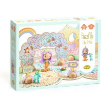 Djeco Tinyly Puzzl'Up Elfka Lily a kúzelný svet 33 ks