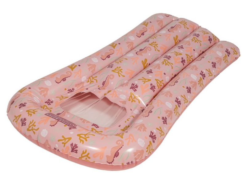 Nafukovací lehátko Little Dutch Ocean Dreams Pink