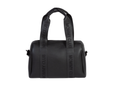 Childhome Přebalovací taška Mommy Club Signature Vegan Leather Black