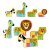 Vilac Dřevěné puzzle Happy safari