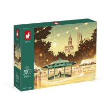 Janod Art puzzle New York ponoči 2000 kosov