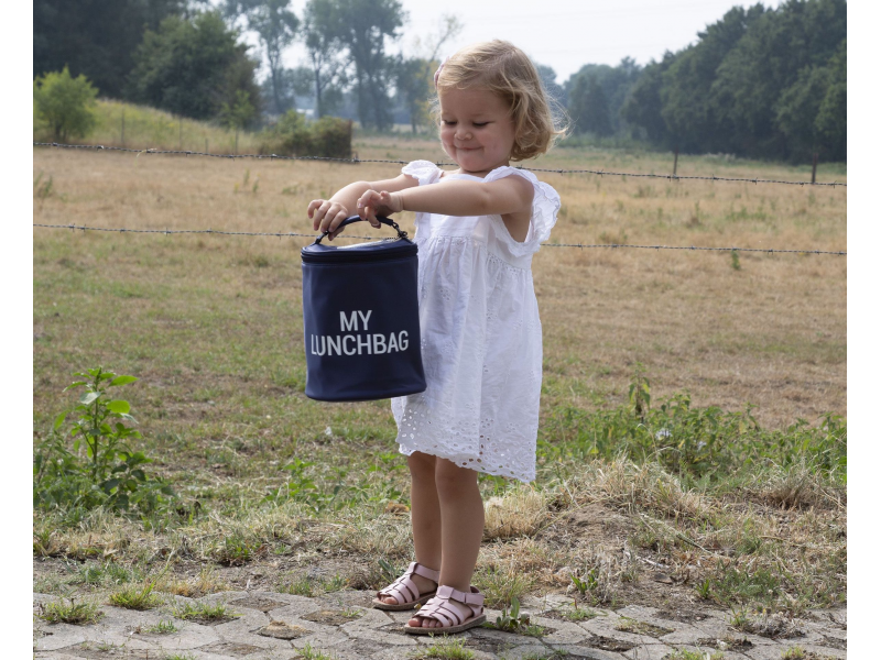 Childhome Termotaška na jedlo My Lunchbag Navy White