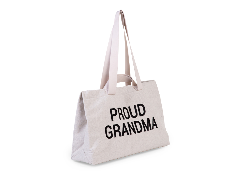 Childhome Potovalna torba Grandma Canvas Off White