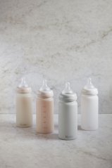 Sklenená dojčenská fľaša Elodie Details - Pure Khaki