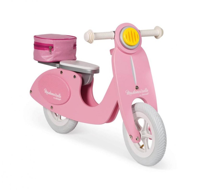 Janod Scooter Vespa Mademoiselle roza