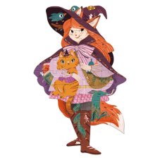 Djeco Obrovské puzzle Čarodejnica Lily 36 ks