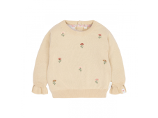 Little Dutch Svetřík pletený Vanilla vel. 74