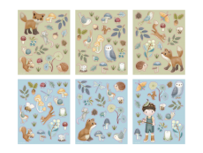Little Dutch Forest Friends Nálepka Set