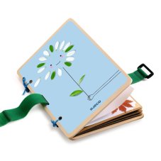 DJECO DIY-Vytvor si sám Rastlinkovač: lis na rastliny prenosný, 30 ilustrácií na koláž