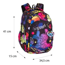 Coolpack Školská taška Prime 41 cm Stitch Black