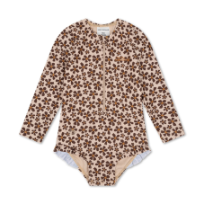 Swim Essentials Plavky s dlhým rukávom s UPF 50+ Wild Flower