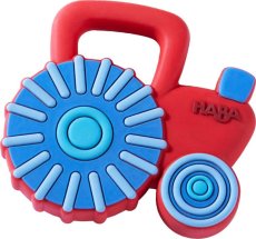 Haba Hryzátko na prerezávanie zúbkov Traktor silikónové