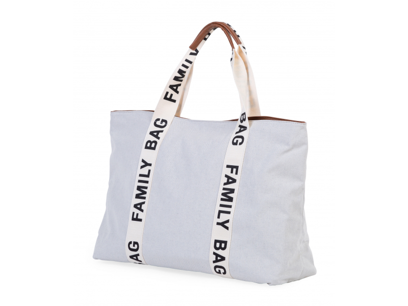 Childhome Cestovná taška Family Bag Canvas Off White