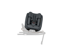 KikkaBoo Autosedačka 40-105 cm i-Class Plus i-SIZE Graphite