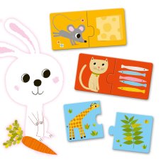 Djeco Puzzle Duo Jedlo je hotové