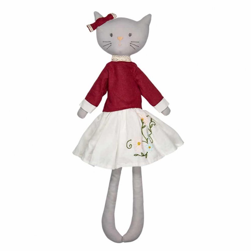 Bonikka Chi Chi ľanová bábika (Bellamy mačička)