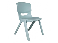 Little Dutch Detská stolička plastová Pastel Blue