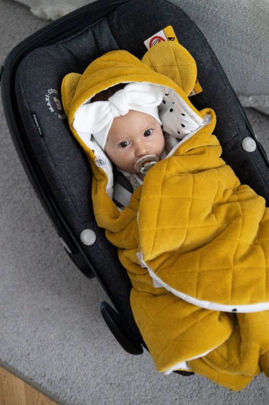 Fusak/zavinovačka/deka do autosedačky Sleepee Royal Sand