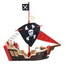Djeco Arty Toys Pirátska loď