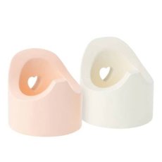 MAILEG Nočník micro pink/white