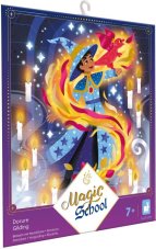 Janod Atelier Mini Kreativní sada Třpytivé obrázky Magická škola od 7 let