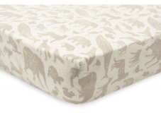 Jollein Plachta napínacia 40/50 x 80/90 cm Animals Nougat