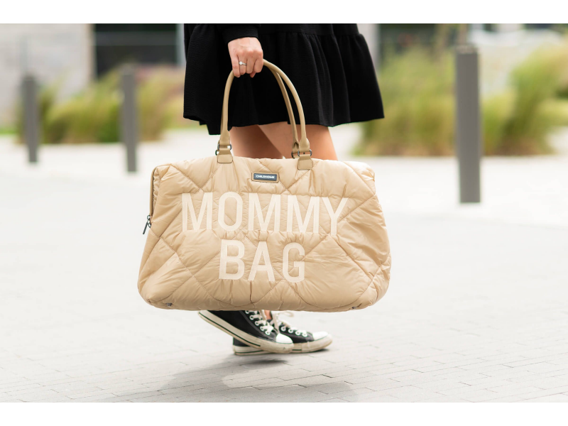 Childhome Přebalovací taška Mommy Bag Puffered Beige