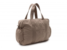 Jollein Prebaľovacia taška Embossed Lily Milky Coffee