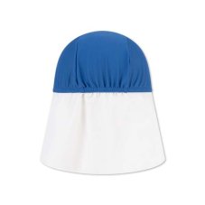 Swim Essentials Plavkový klobúk s ochranou krku s UPF 50+ Modrý