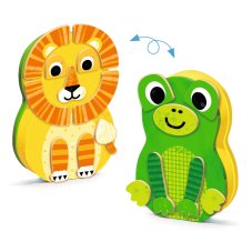 Djeco Magnetické puzzle Zvieratká
