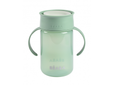 Beaba Hrnček trénovací 360° Green 340 ml 12m+