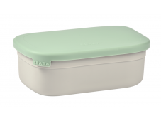 Beaba Nerezový box na svačinu Velvet Grey / Sage Green