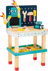 Janod BricoKids Drevená detská dielňa a náradie 60 ks