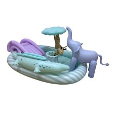 Swim Essentials Nafukovací bazén se skluzavkou Safari adventure 210 cm