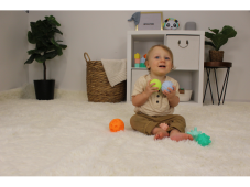 Infantino Loptičky s textúrami Super Soft 6 ks