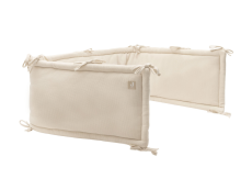 Jollein Mantinel 180x30cm Little Waffle Sand