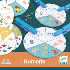 DJECO Eduludo: Numerix- počítání do 10 pomocí kolíčků