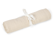 Little Dutch Plienka zavinovacia 120x120 cm Pure Soft Beige