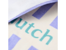 Little Dutch Plážová osuška 120x60 cm Dreamy Purple Stripe