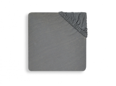Napínací prostěradlo Jollein 40/50 x 80/90 cm Storm Grey