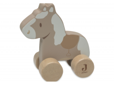 Jollein Kůň na kolečkách dřevěný Nostalgická jízda