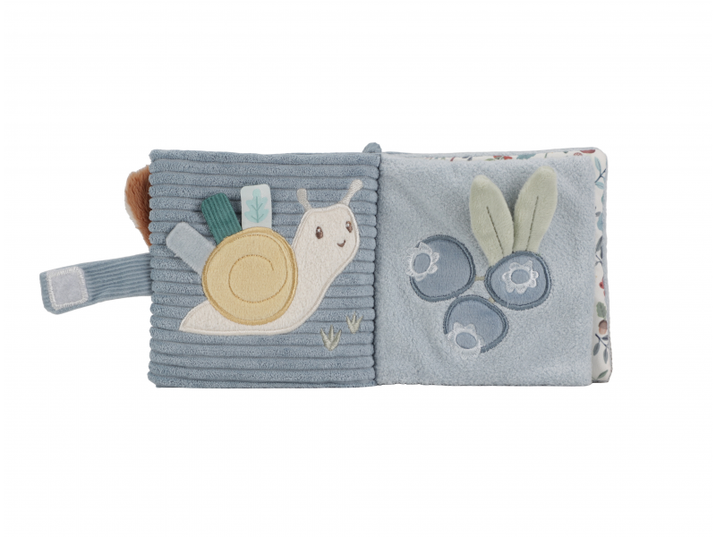 Little Dutch Závesná textilná knižka s aktivitami Forest Friends