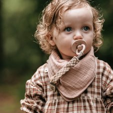 BIBS Bandana mušelinový slintáček z BIO bavlny (Sage)