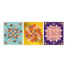 Janod Atelier Sada Mini Mandala Podzimní příroda od 7 let