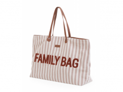 Childhome Cestovná taška Family Bag Canvas Nude