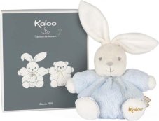 Kaloo Plyšový zajac modrý Perle 18 cm