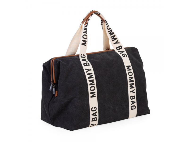 Childhome Prebaľovacia taška Mommy Bag Canvas Black